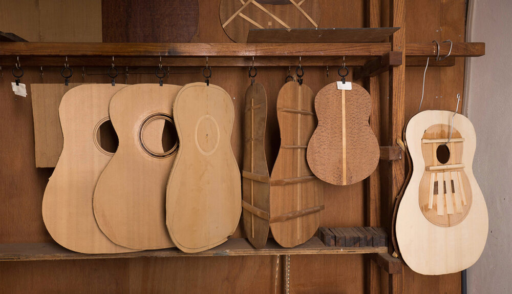acoustic guitar soundboards
