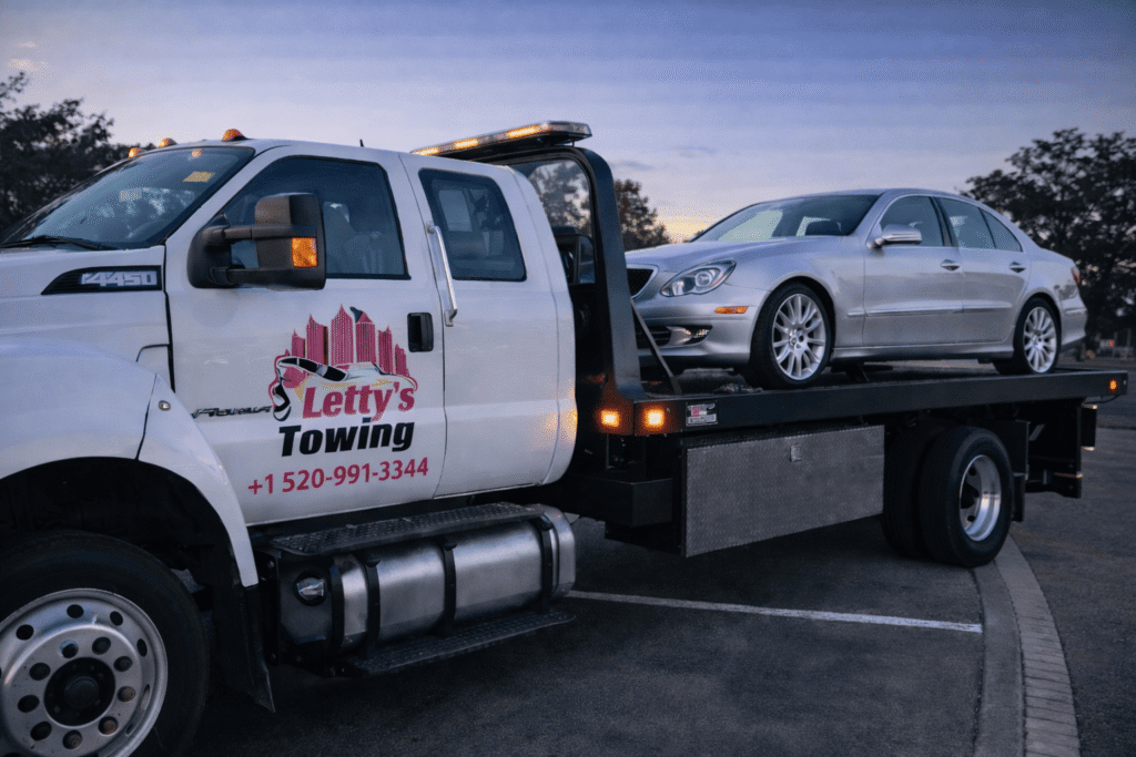 Professional towing company